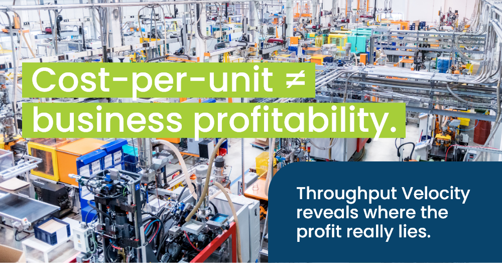 Throughput Velocity reveals where the profit really lies.