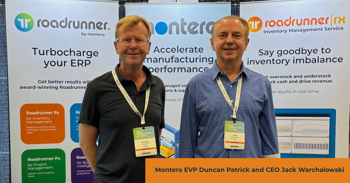 Montera EVP Duncan Patrick and CEO Jack Warchalowski